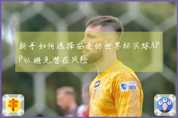 新手如何选择安全的世界杯买球APP以避免潜在风险